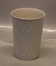 Royal Copenhagen 4101 RC White Vase with relief 13.8 x 10 cm Thorkild Olsen TO