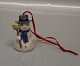 B&G Figurine B&G 2003 Snowman 7 cm Christmas figurine ornament 748 Sven 
Vestergaard (1246748)