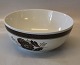 Aluminia Faience Brown Tranquebar 0934-45 Bowl 21.5 x 8.7 cm 
