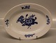 8019-10 Large oval platter 43.5 x 33,5 cm  Danish Porcelain Blue Flower braided 
Tableware