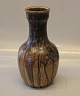 Royal Copenhagen Art Pottery 1927-24-5 RC Stoneware Vase 28.5 cm Brown and 
earthen coloured glaze Possible Patrick Nordstrøm -1870-1929
