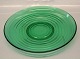 Broksoe, Holmegaard glass 1938-1941, design Jacob E Bang
Green dish 29 cm