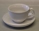 Camelia B&G White Stoneware tableware 305 Coffee cup  1.5 dl and saucer 7.5 cm