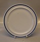 HANK, BLUE  Bing & Groendahl White Dinnerware, Magnussen 712 Luncheon Plate 22.7 
cm