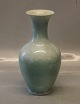 Kongelig Dansk  Kgl.  Vase 24 cm Mint grønt crystal glasur 21 - 3 - 1925 Søren 
Berg
