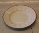 8518-1536 Side plate 17.5 cm  (617) Palace (Palads) Angular Tableware with  
black & pink/red  lines