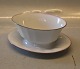Pink Palace  8631-1536 Gravy boat 9 x 22 cm Angular Tableware with grey and pink 
line (Palads)