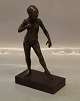 Steret Kelsey Ballet girl  23 Royal bronze from Royal Copenhagen  no  438 af 500 
Wooden stand  7 x 13 cm