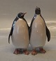 Royal Copenhagen Birds 2918 RC Pair of Penguins Th. Madsen 18 cm
