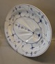 Blue Fluted Danish Porcelain 114-1 Fish dish oval with octopusy in relief 54 x 
40 cm pre 1923