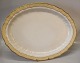 1559-788 Large oval platter 47,5 x  36,5 cm Curved #788 beige Royal Copenhagen