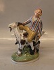 Royal Copenhagen 1228 RC Hans Clodhopper 18 x 14 cm, Chr. Thomsen   Over glaze 
decorated
