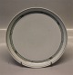 326 Luncheon Plate 21.5 cm (026) Olympia Green pattern of lines B&G 
