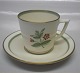 1010-9535 Mocha cup 5.5 cm & saucer 11.5 cm Fensmark # 1010 Royal Copenhagen 
