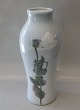 Royal Copenhagen 100-244 RC Art Nouveau Vase 32 cm White Poppies painter 59 pre 
1923
