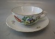 108 Tea cup 5 x 10 cm 1.5 dl  and saucer 15 cm (473) B&G Saxon Flower white 
porcelain
