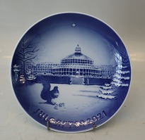 B&G Christmas plates