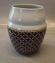 Liselund Dark Blue Braided  678 Vase 1,0 Ltr.  Royal Copenhagen 
