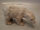 Michael Andersen 4055 Walking polarbear 7 x 14 cm Terracotta Bornholm Pottery