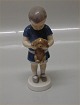 B&G figur 1747 Ole  med gravhund 17 cm