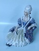 Dahl Jensen figurine 1212 Rococo Lady (DJ) 29 cm 
