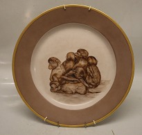 Decorative wall hanging plates