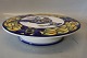 Blue Pheasant 832 Cake Stand 30 cm Decorated with Pheasant  Chr. Joachim Royal 
Copenhagen Faience  Aluminia