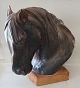 B&G 7001 Horse head 40 x 44 cm  Karl Otto Johansen B&G Art Pottery