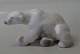 B&G 2217 Lille isbjørn sidende Sv Jespersen 5 x 11 cm  (458) B&G Porcelain