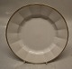 Palace 8550-1536 Luncheon plate 22 cm (621) gold & grey lines Angular Royal Copenhagen Tableware (Palads)