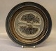 21847 RC Tray 26 cm August 1961 Jorgen Mogensen JM Royal Copenhagen Art Pottery