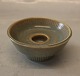 Green  Candlestick 8.2 cm Ceramics Stoneware Danish Art Pottery Knabstrup