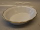 Palace 8632-1535 Oval salad bowl 6 x 24 cm (578) guld & grey lines  Angular Royal Copenhagen Tableware (Palads)