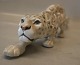 B&G 1613 Snow  Leopard 47 cm Dahl Jensen 1904 B&G Porcelain figurine