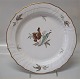 702-1563 Dish 33 cm Brown Tulip Curved # 702 Royal Copenhagen Curved tableware with flower decoration