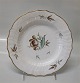 702-1621 Dinner plate 25.5 cm Brown Tulip Curved # 702 Royal Copenhagen Curved tableware with flower decoration