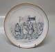 B&G Hans Christian Andersen plates Vilhelm Pedersen